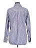 Sandro 100% Cotton Stripes Blue Long Sleeve Button-Down Shirt Size M - photo 2