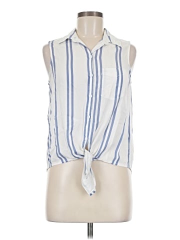 BeachLunchLounge Sleeveless Button-Down Shirt (view 1)