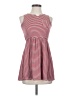 Assorted Brands Stripes Red Casual Dress Size 8 - photo 1