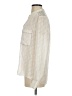 BCBGMAXAZRIA Ivory Long Sleeve Henley Size S - photo 5