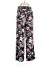 French Connection Floral Black Casual Pants Size 2 - photo 1
