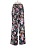 French Connection Floral Black Casual Pants Size 2 - photo 2