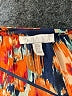 Lila Rose 100% Polyester Floral Orange 3/4 Sleeve Blouse Size L - photo 7