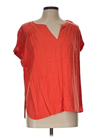 Rose + Olive Short Sleeve Blouse (view 1)