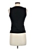 Armani Jeans Black Sleeveless Top Size 8 - photo 2