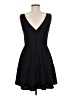 Mi ami Solid Black Cocktail Dress Size M - photo 2