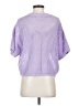 Double Zero 100% Cotton Purple Poncho Size S - photo 2