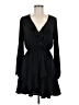 Express 100% Polyester Solid Black Cocktail Dress Size M - photo 1
