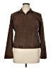 Mossimo 100% Polyester Brown Jacket Size 16 - photo 1
