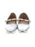 Banana Republic Metallic Silver Flats Size 8 - photo 2
