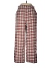 DAZY Plaid Red Casual Pants Size L - photo 1