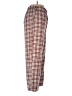 DAZY Plaid Red Casual Pants Size L - photo 4