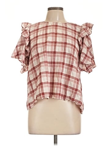 The Great. Short Sleeve Blouse (view 1)