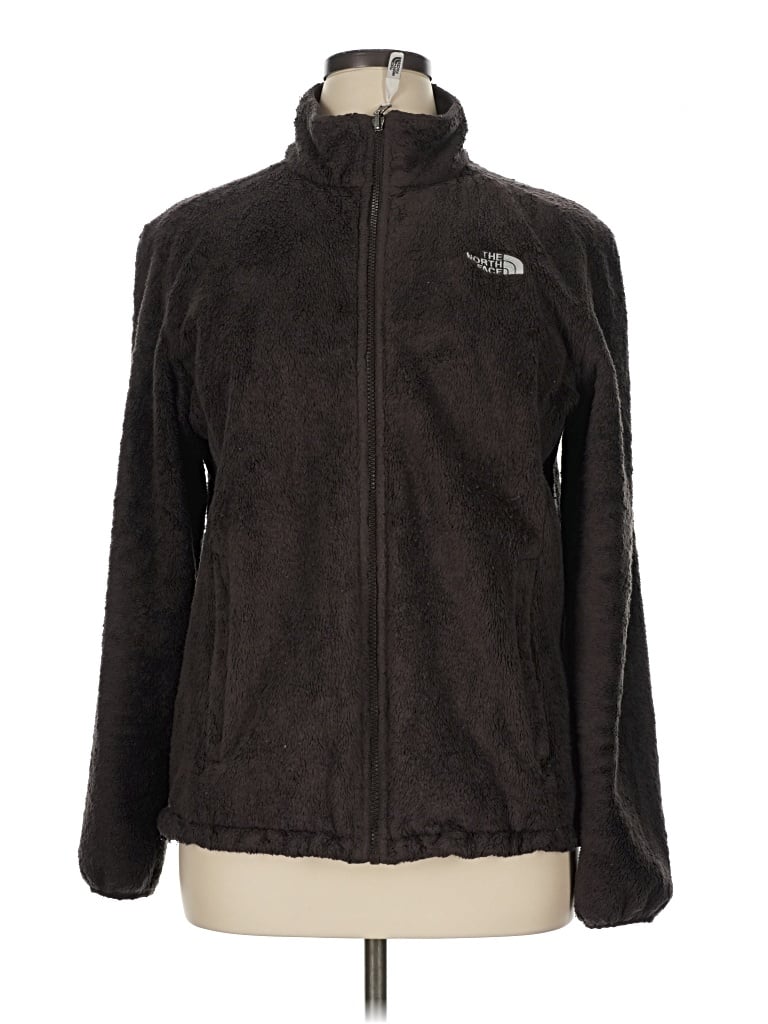 Pre-owned The North Face Fleece Jacket In Brown