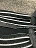 ATM Stripes Black Casual Dress Size L - photo 7