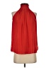 Ann Taylor LOFT 100% Polyester Red Sleeveless Blouse Size XXS - photo 1