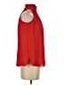 Ann Taylor LOFT 100% Polyester Red Sleeveless Blouse Size XXS - photo 4