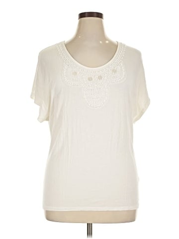 Halogen Short Sleeve Top (view 1)