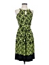 En Focus Studio Graphic Green Cocktail Dress Size 4 - photo 1