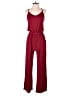 Unbranded Solid Burgundy Jumpsuit Size M - photo 1