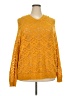 Torrid Paisley Yellow Pullover Sweater Size 2X Plus (2) - photo 1