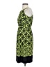En Focus Studio Graphic Green Cocktail Dress Size 4 - photo 5