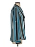Kut from the Kloth 100% Polyester Stripes Teal Long Sleeve Blouse Size S - photo 4
