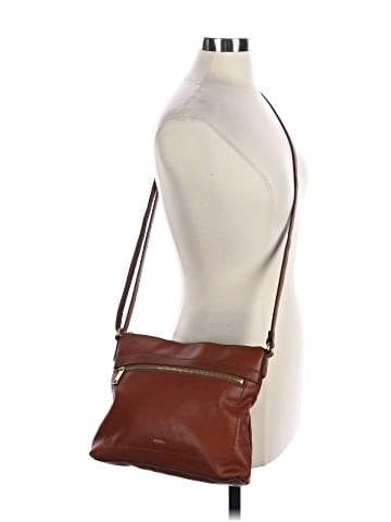 Fossil Leather Crossbody Bag (view 2)