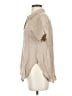 Theory Tan Short Sleeve Blouse Size S - photo 5