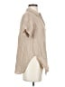 Theory Tan Short Sleeve Blouse Size S - photo 4