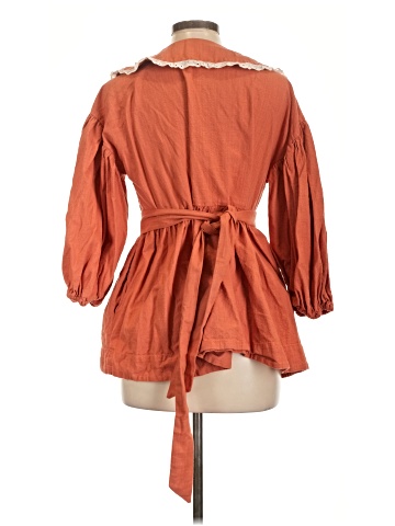 Free People 3/4 Sleeve Button-Down Shirt (view 2)