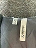 Studio Y Metallic Stripes Solid Color Block Silver Cocktail Dress Size XS - photo 7