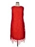 Sharagano 100% Polyester Red Cocktail Dress Size 16 - photo 1