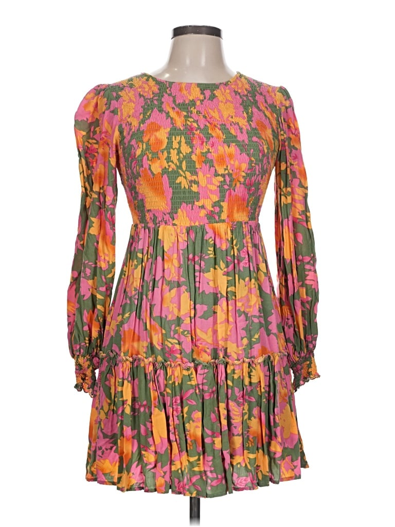 Pre-owned J.nna Cocktail Dress In Orange