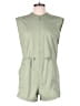 Calia Solid Green Romper Size M - photo 1