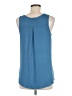Fortune + Ivy 100% Polyester Blue Sleeveless Blouse Size M - photo 2