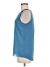 Fortune + Ivy 100% Polyester Blue Sleeveless Blouse Size M - photo 5