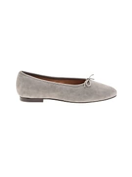 Madewell The April Ballet Flat in Suede (view 1)
