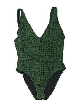 Solid & Striped One Piece Swimsuit (view 1)