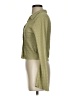 Olé by Koton Metallic Green Long Sleeve Blouse Size XS - photo 5