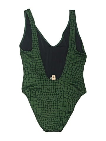 Solid & Striped One Piece Swimsuit (view 2)