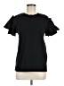 Zara Black Short Sleeve Top Size M - photo 1