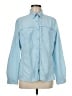 L.L.Bean Blue Long Sleeve Button-Down Shirt Size M - photo 1