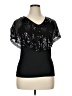 Unbranded Black Short Sleeve Top Size XL - photo 1