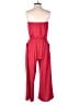 Express Hearts Red Jumpsuit Size M - photo 2