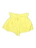 Alice + Olivia 100% Polyester Yellow Shorts Size 14 - photo 1