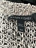 Eileen Fisher 100% Linen Metallic Silver Pullover Sweater Size S - photo 7