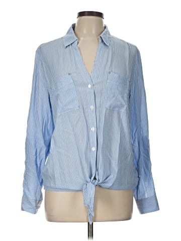 Jones New York Long Sleeve Button-Down Shirt (view 1)