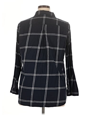 H&M 3/4 Sleeve Button-Down Shirt (view 2)