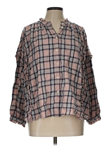 The Great. 3/4 Sleeve Blouse (view 1)